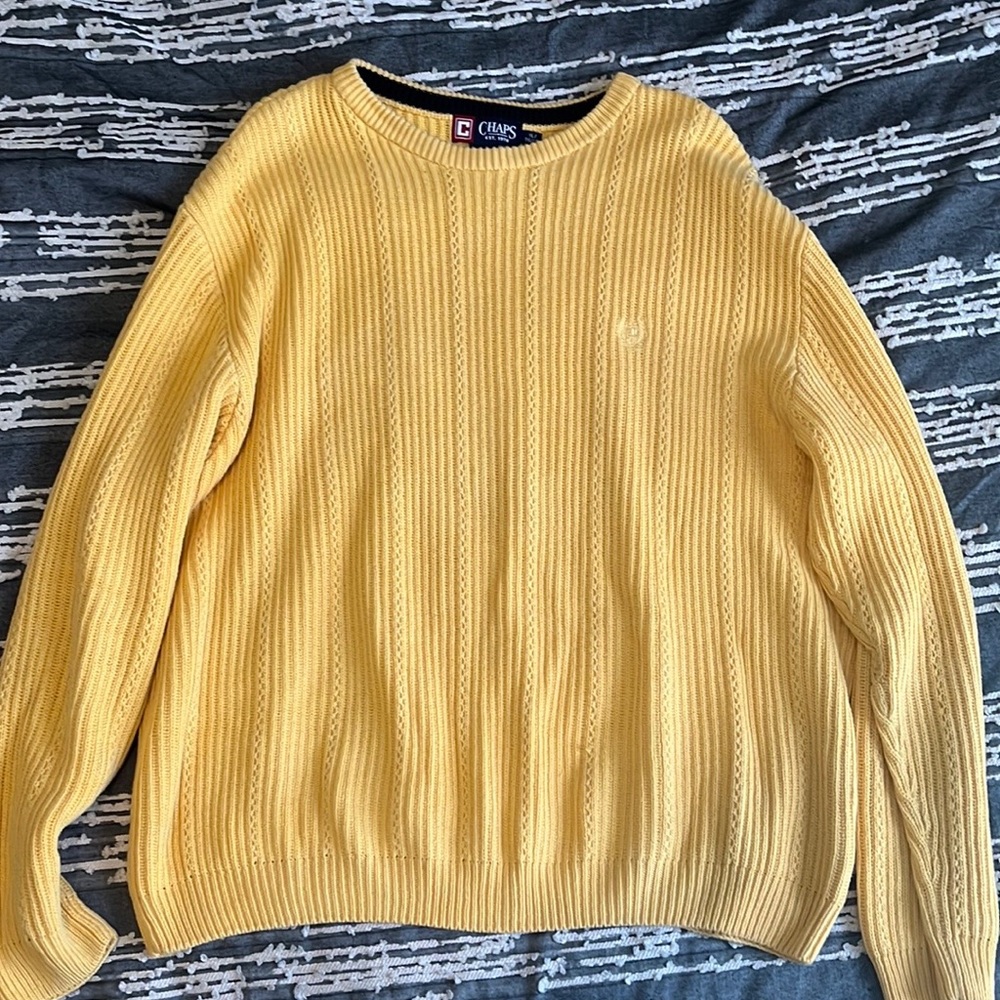 (EUC) MENS CHAPS SWEATER